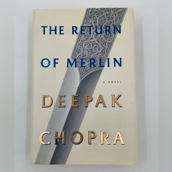 🌹New Listing🌹VGUC The Return of Merlin - book by Deepak Chopra - Picture 1 of 4